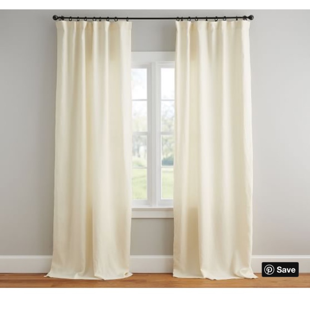 COPY - Pottery barn drapes set of 2